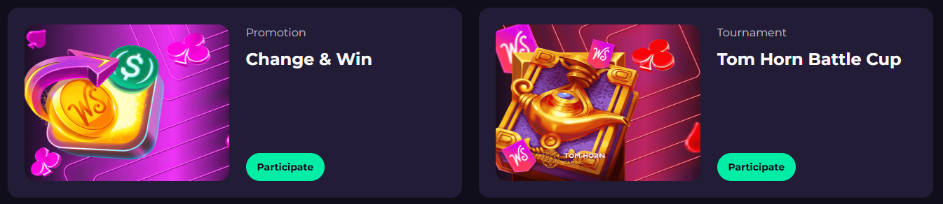 WinSpirit Casino Bonus